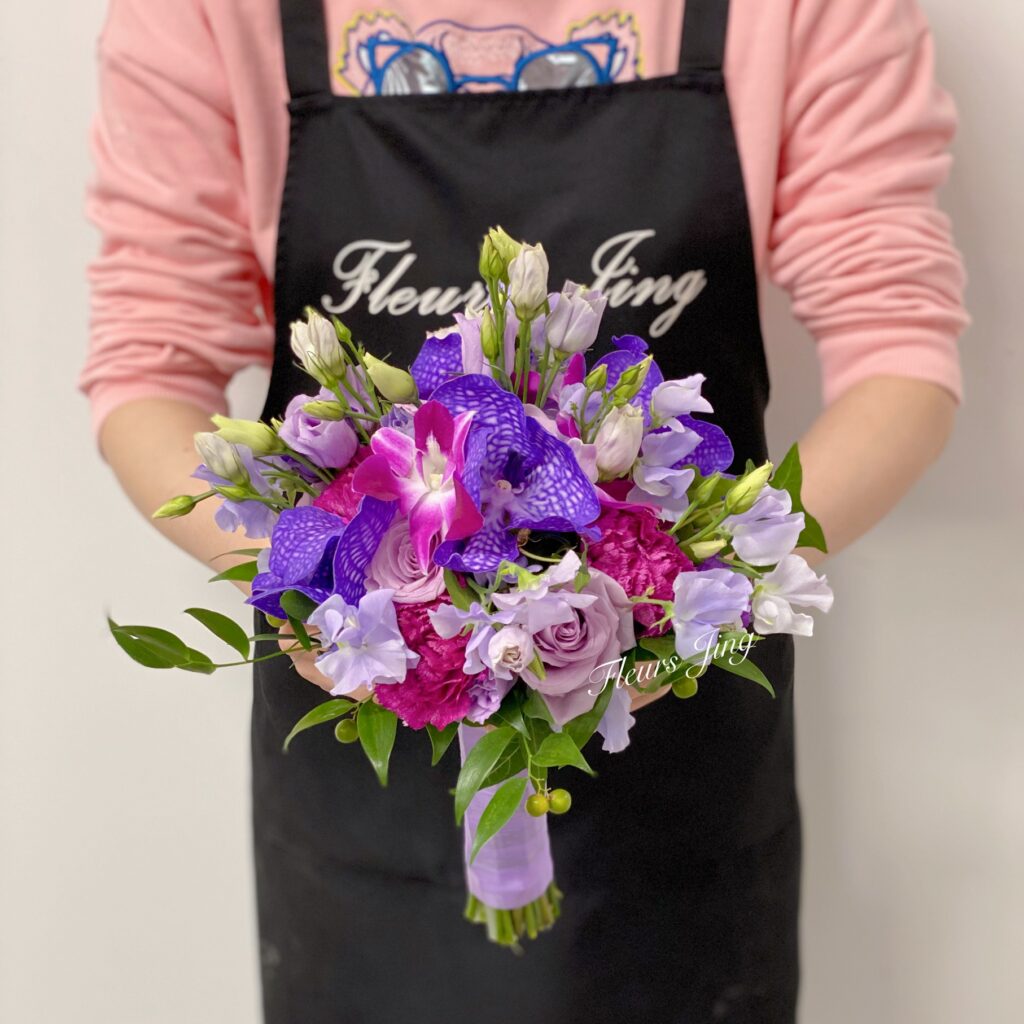 bouquet orchidée mariée