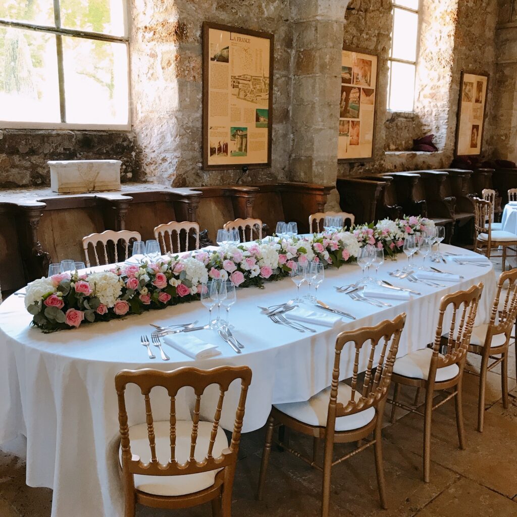 centre de table mariage